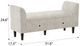 Emerald Home Emily Sesame Storage Ottoman-2