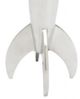 Renwil® Rush Polished Silver Spaceship Statue-2