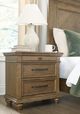 Signature Design by Ashley® Karallin Medium Brown 3-Drawer Nightstand-1