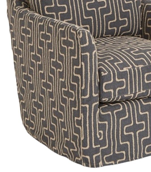Four Seasons Customizable Scout Slipcovered Swivel Glider -1