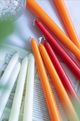 A & B Home White Unscented Soy Wax Taper-4