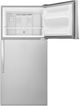Whirlpool® 18.2 Cu. Ft. Monochromatic Stainless Steel Top Freezer Refrigerator-3