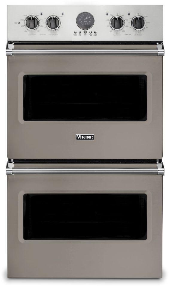 Viking® 5 Series 30" Pacific Grey Professional Built In Double Electric Premiere Wall Oven-0
