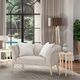 Michael Amini® Yvette Porcini Chair and a Half-1