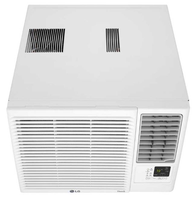 LG 7,6000 BTU's White Smart Wi-Fi Enabled Window Mount Air Conditioner with 3,850 BTU's Heating-4