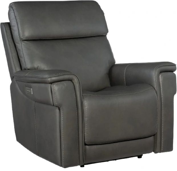 Hooker® Furniture MS Lyra Sahara Dorian Gray Zero Gravity Power Recliner with Power Headrest and Lumber-0