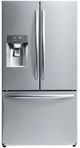 Winia 36 in. 25.5 Cu. Ft. Fingerprint Resistant Stainless Steel French Door Refrigerator-0