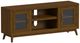 Elements International Santa Barbara Walnut 60" TV Console-0