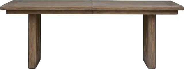 Magnussen Home® Westbourne Dark Umber Trestle Dining Table-1