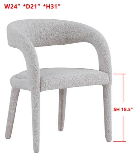 Forty West Phoebe Gray Accent Chair Miskelly Furniture