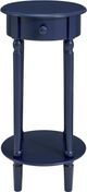Elements International Nico Blue Side Table-1