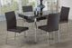 Titus Furniture Black 5 Piece Dining Set-0