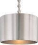 Uttermost by Kalizma Home Tori Brushed Nickel Drum Pendant Light-2