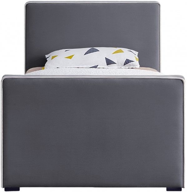 Meridian Furniture Dillard Grey Twin Bed-1