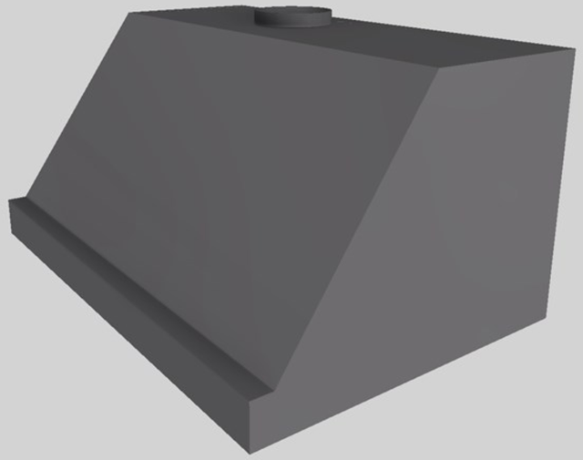 Vent-A-Hood® 36" Wall Mounted Range Hood-Gunsmoke-2