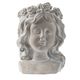 A & B Home Gray 6" Bust Wall Planter-0