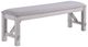 New Classic® Home Furnishings Maisie Light Gray/White Bench-0