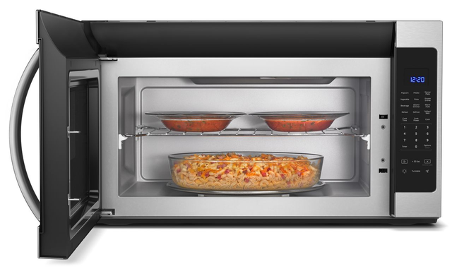 Whirlpool® 2.1 Cu. Ft. Fingerprint Resistant Stainless Steel Over The Range Microwave-3