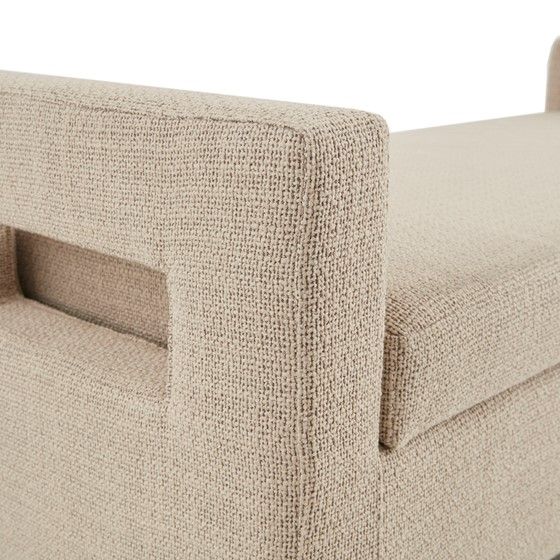 Olliix by Madison Park Crawford Tan Storage Bench-2