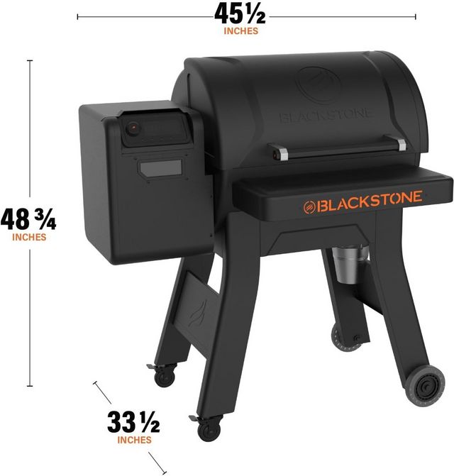 Blackstone® 28" Black Freestanding Pellet Grill -10