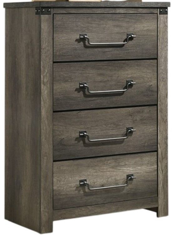Furniture of America® Britonale Rustic Gray Chest-0