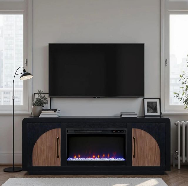 Legends Home Eclipse Clove 65" Fireplace Console-1