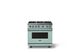Viking® 5 Series 36" Splash Pro Style Gas (NG) Range with Polished Chrome Trim-3