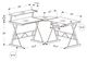 Monarch Specialties Inc. Black Tempered Glass Computer Corner Desk-3