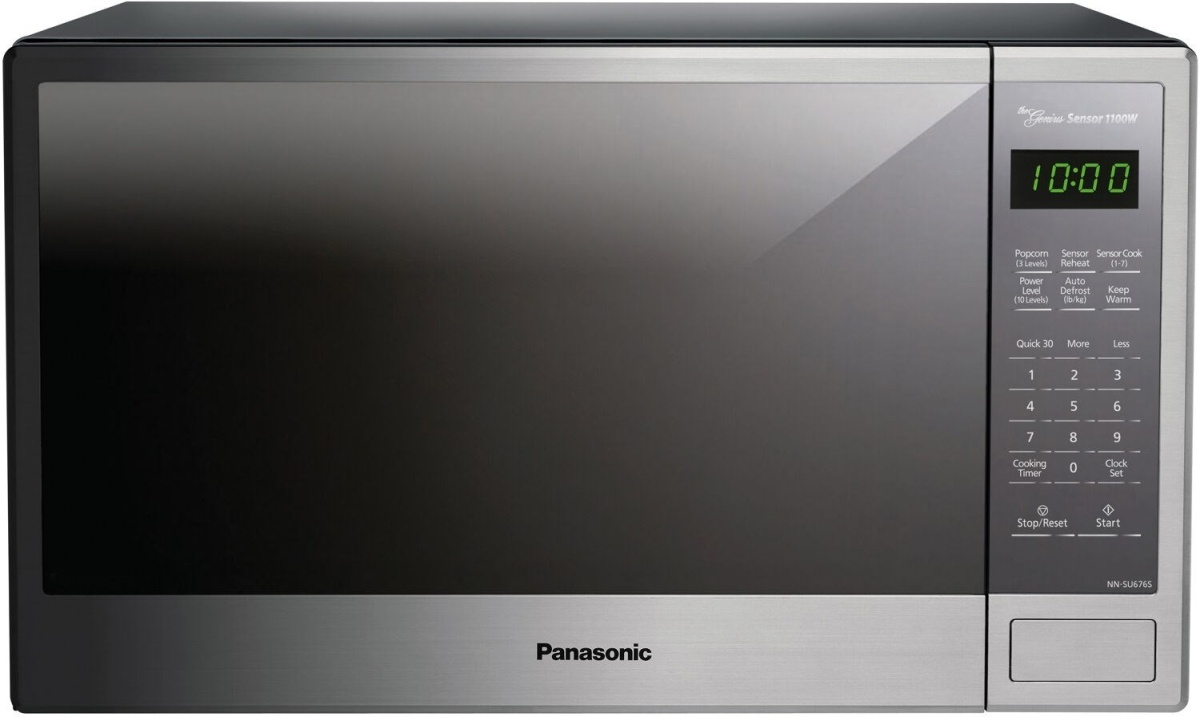 Panasonic 1.3Cu on sale Ft Stainless Steel Countertop Microwave Oven