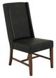 International Furniture Direct Riverwood Black/Brown Side Chair-0