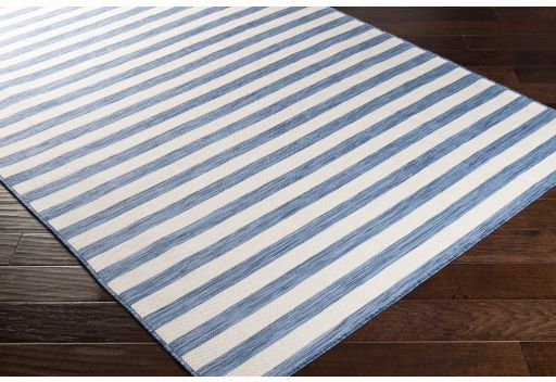 Surya Pasadena Denim/Cream 8'x11' Area Rug-2