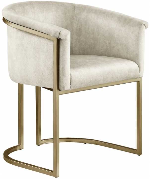 Meridian Furniture Tierra Cream Upholstered Dining Chair-0