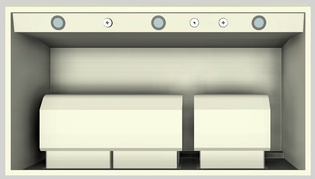 Vent-A-Hood® 48" Biscuit Wall Hood-2
