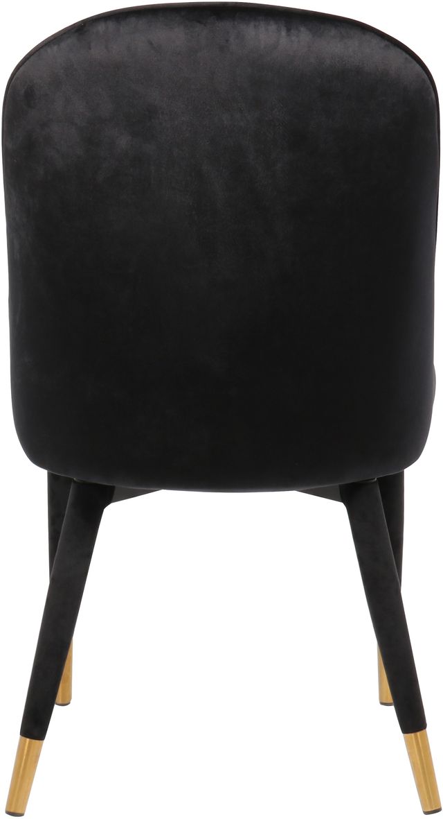 Meridian Furniture Belle Black Velvet Dining Chair-3
