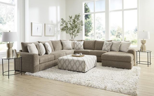Albany Industries 4-Piece Haven Cocoa Sectional-1