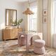 TOV Furniture Tomlin Light Pink Game Ottoman-1