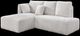 ACME Furniture Manya 2-Piece Ivory Sectional Sofa-0