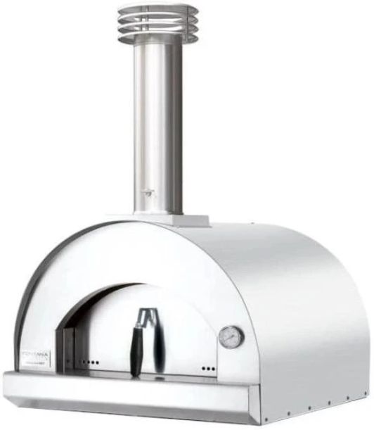 Fontana Forni Margherita 31" Stainless Steel Pizza Oven -0