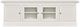 Hammary® Structures White 20" Triple Three Door Console-0