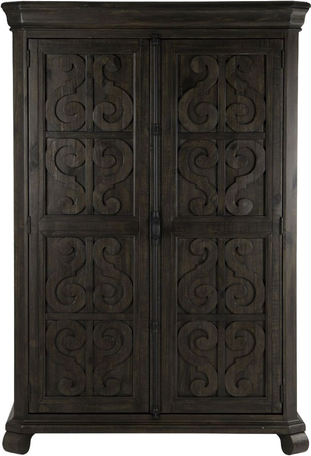 Magnussen Home® Bellamy Peppercorn Door Chest-2