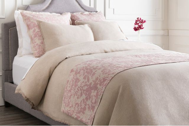 Surya Clara Mauve/Taupe Euro Sham-3