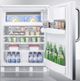 Accucold® by Summit® 24" 5.1 Cu. Ft. Stainless Steel Compact Refrigerator-3