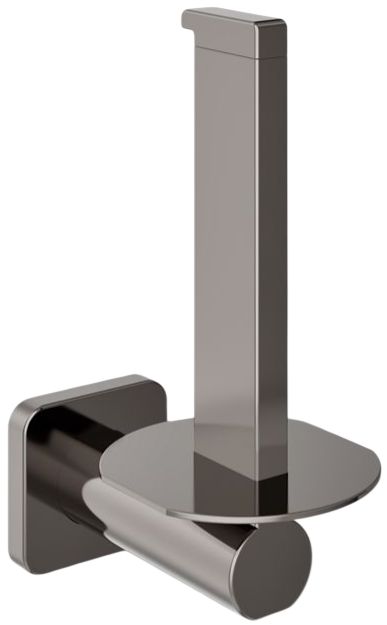 KOHLER® Parallel® Vibrant Titanium Vertical Toilet Paper Holder-0