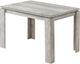 Monarch Specialties Inc. Grey Reclaimed Wood Dining Table-0