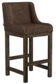 International Furniture Direct Seating Brown 30" Bar Stool-0