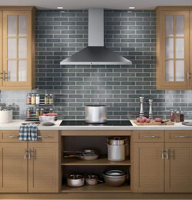 GE® 36" Stainless Steel Wall Hood-6