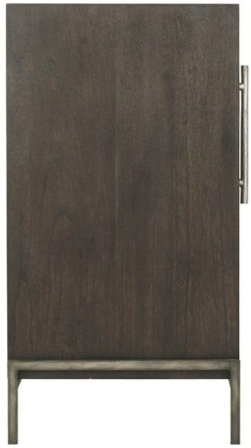 YHD Diego Dark Brown 3-Door Cabinet-3