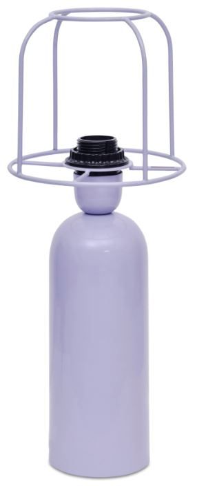 Moe's Home Collection Echo Soft Purple Gloss Table Lamp-1