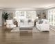 Homelegance® Hampstead Gray/Natural Ottoman-1