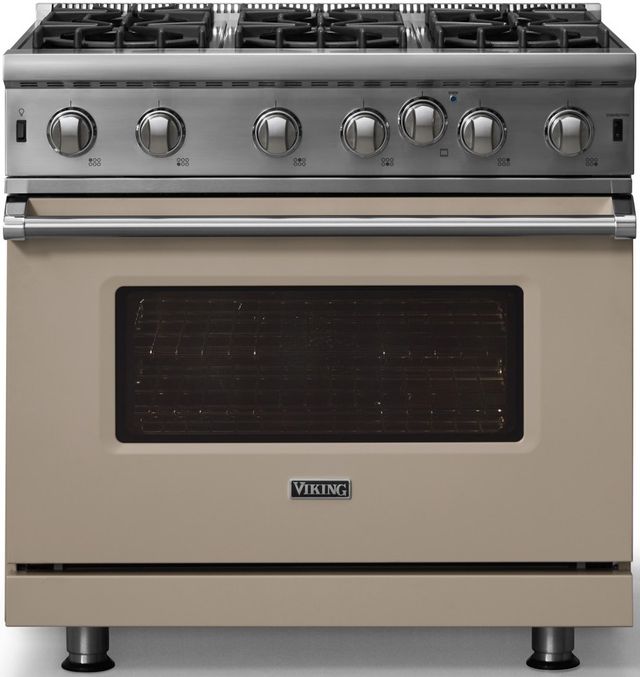 Viking® 5 Series 36" Nantucket Pro Style Liquid Propane Gas Range-3